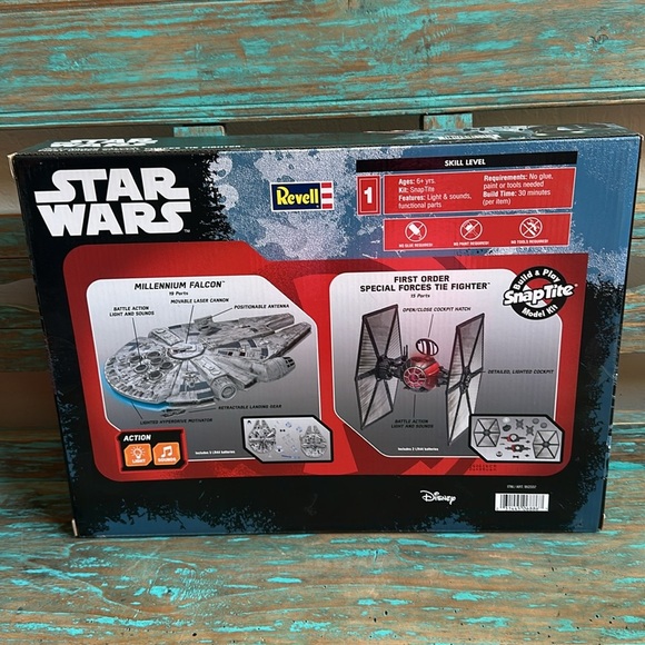 Star Wars Battle Damage Pack Millennium Falcon & Tie Fighter Revell Disney - Picture 8 of 8